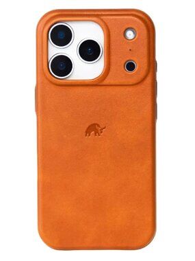 Bullstrap Full-Grain Premium Leather MagSafe Case iPhone 17 Pro / 17 Pro Max